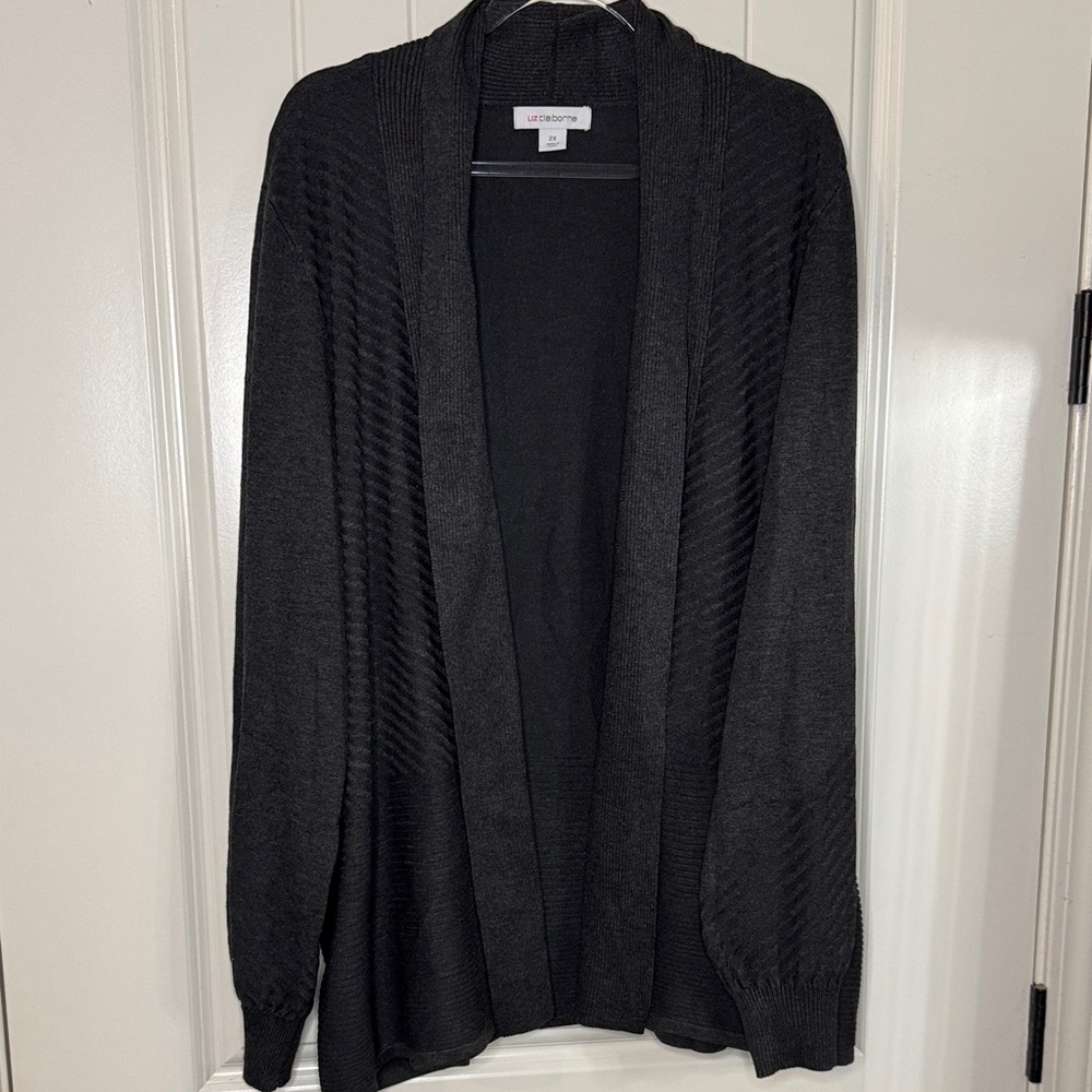 Luxurious Women's Black Cardigan Sweater